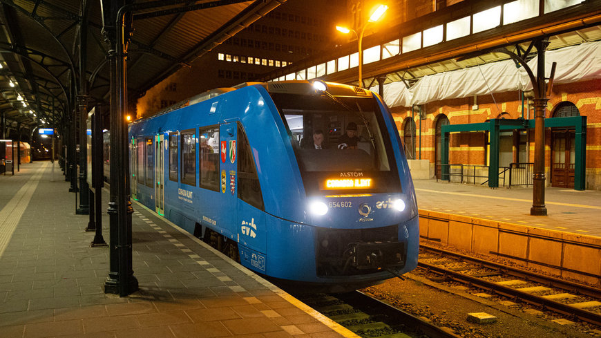 Trial runs of Alstom’s hydrogen train in the Netherlands deemed officially successful